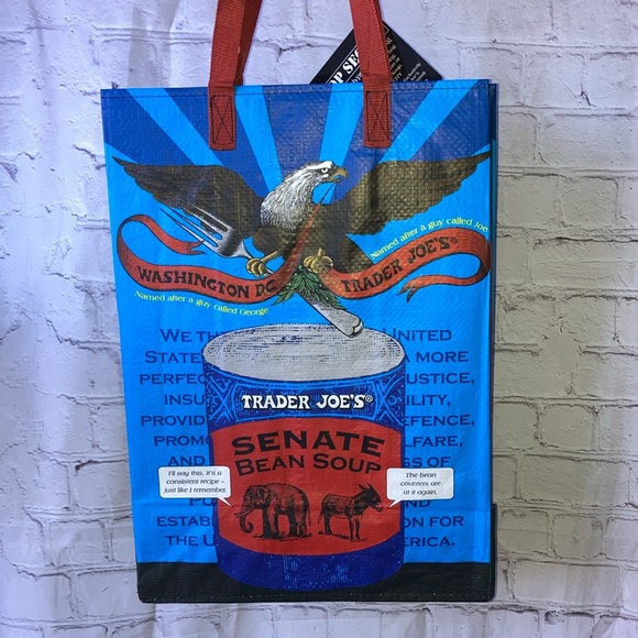 Trader Joes 2024 Washington DC Top Secret Reusable shopping Bag Tote NWT! - Picture 3 of 8